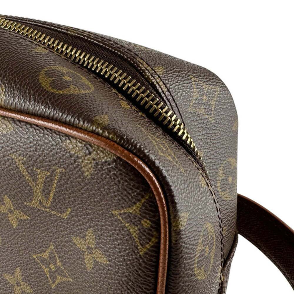 LOUIS VUITTON Authentic Brown Monogram Canvas Pouch - Picture 7 of 13